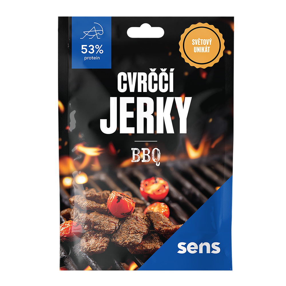 SINGLE Cvrččí jerky - BBQ (25g)