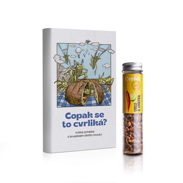 Leporelo: Copak se to cvrliká? + dárek zdarma Cvrččí zkumavka