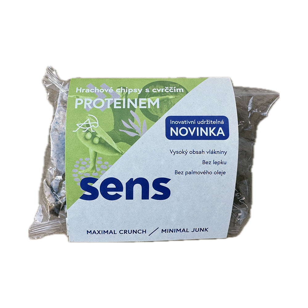 SINGLE - VZOREK Protein chipsy s cvrččím proteinem - Mák & Mořská sůl (30g)